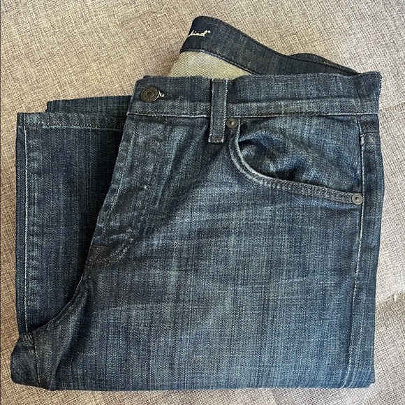 7 For All Mankind Dark Blue Slim Jeans - Picture 1 of 4